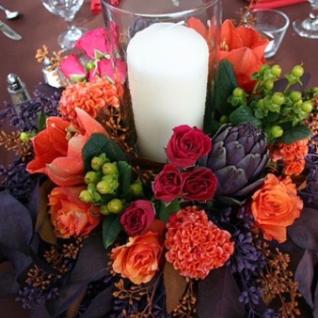 Inspira-te: 30 de aranjamente florale pentru o nunta de toamna perfecta