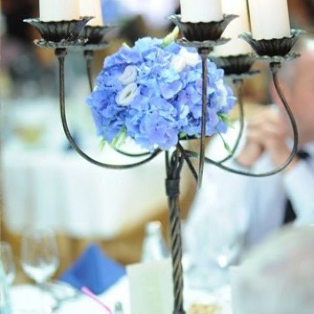 Decoratiuni nunta: cele mai frumoase modele cu albastru