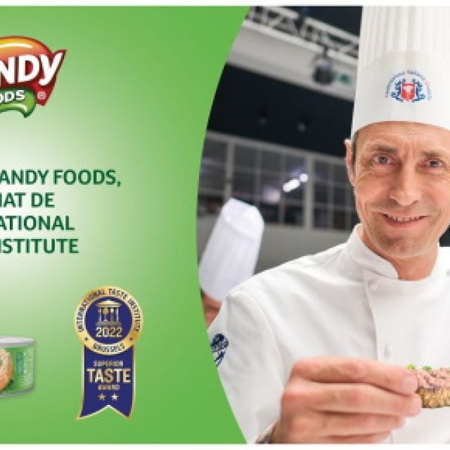 Mandy Foods castiga Superior Taste Award 2022 pentru produsul Vegetal Original