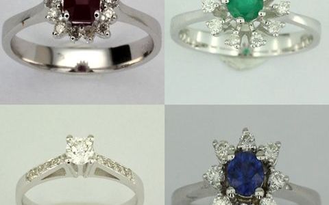 Bijuterii cu smarald, rubin, safir, diamant la preturi mai mici decat crezi! 