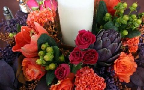 Inspira-te: 30 de aranjamente florale pentru o nunta de toamna perfecta