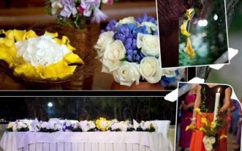 Aranjamente florale la o nunta originala - tendinte, preturi, personalizari