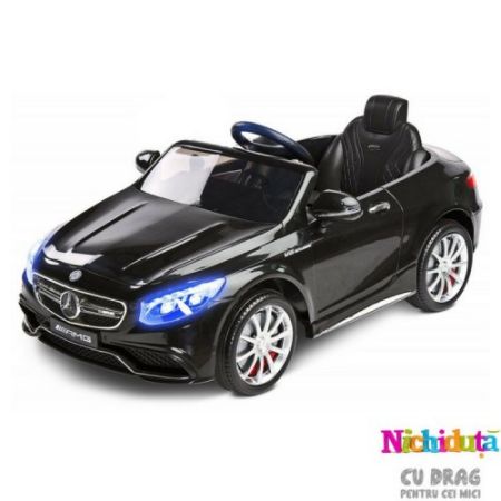 masinuta electrica pentru copii culoare neagra