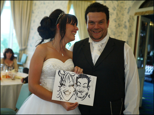 Caricaturist la nunta