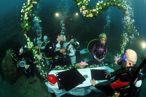 Nunta subacvatica