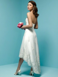 Rochie de mireasa scurta sub 2500 lei Decosta