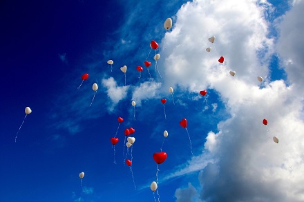 baloane pe cer