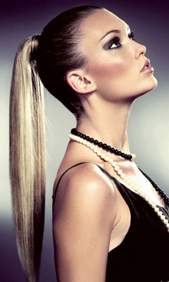  coafura ponytail 