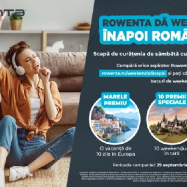 Rowenta da weekendul inapoi romanilor!
