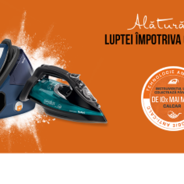  Colectorul anticalcar de la Tefal, arma ta secreta pentru sesiuni rapide de calcat