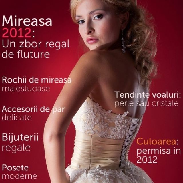 Ghidul Karena: Mireasa 2012, un zbor regal de fluture