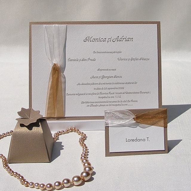 Invitatii deosebite pentru nunta