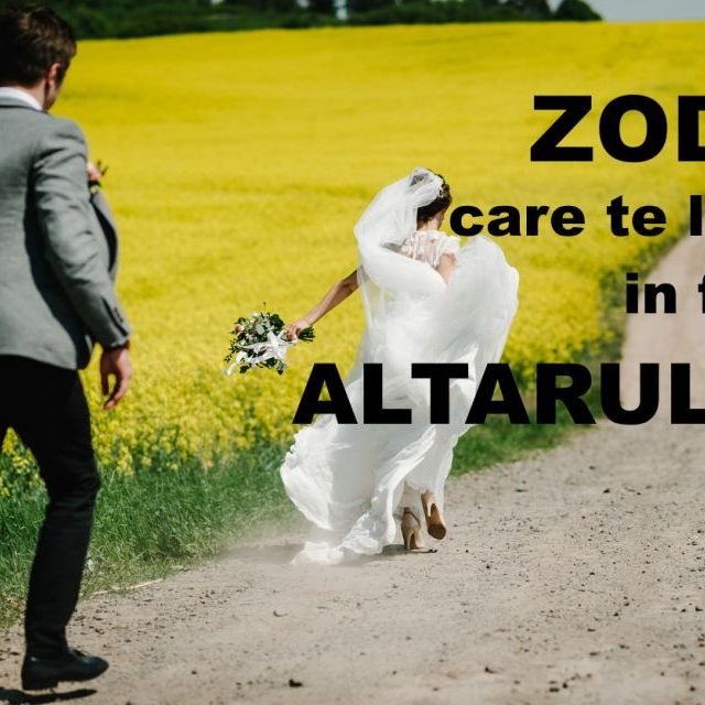 Zodii capabile sa te paraseasca in fata altarului