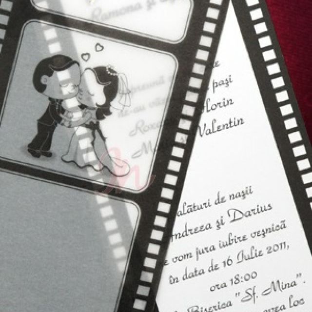 Invitatii nunta frumoase: modele care te vor cuceri