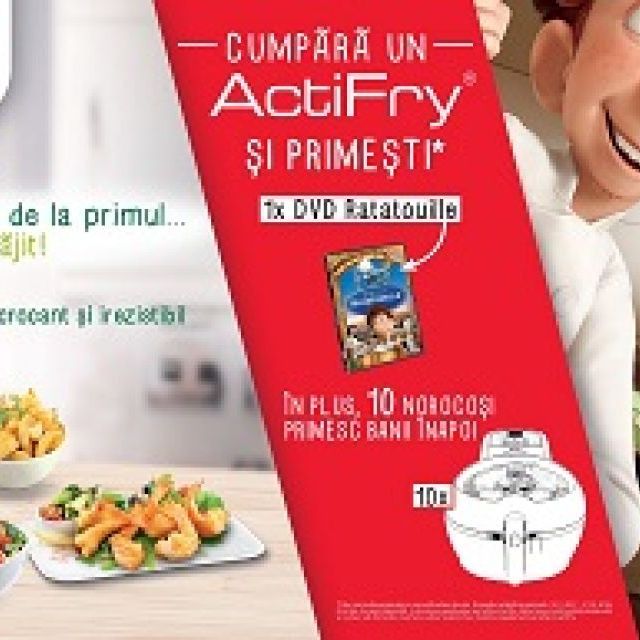 Tefal ActiFry  Sanatos, crocant si irezistibil