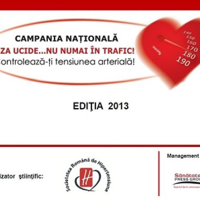 Actiune de masurare gratuita a tensiunii arteriale la Constanta