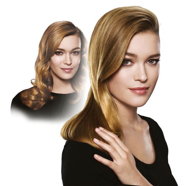 Chic diva cu Rowenta Premium Care Liss&Curl. Par drept sau beach waves?