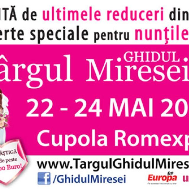 MONEY BACK in premiera nationala la Targul de Nunti Ghidul Miresei 22-24 Mai 2015