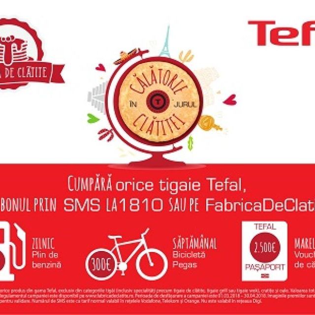 Fabrica de Clatite Tefal Pancakes with travel flavour