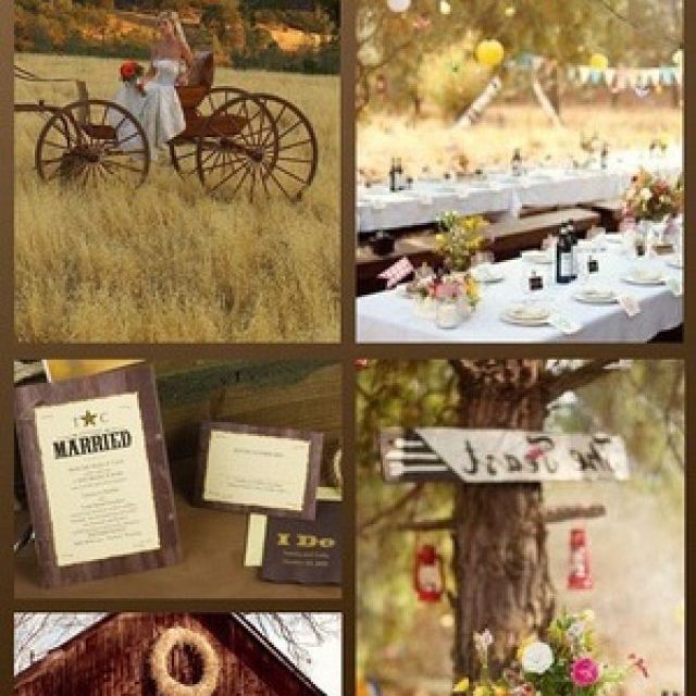 Nunta rustica: invitatii, accesorii, decoratiuni si buchete