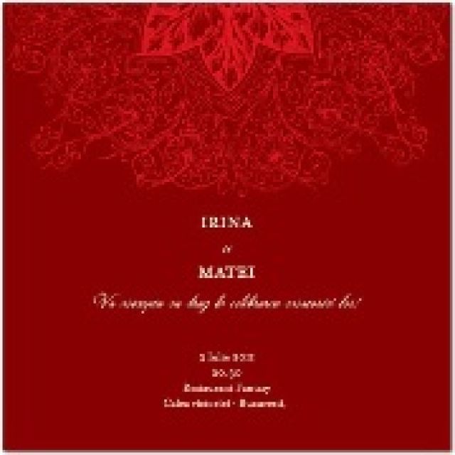 Ultimele tendinte in materie de invitatii de nunta