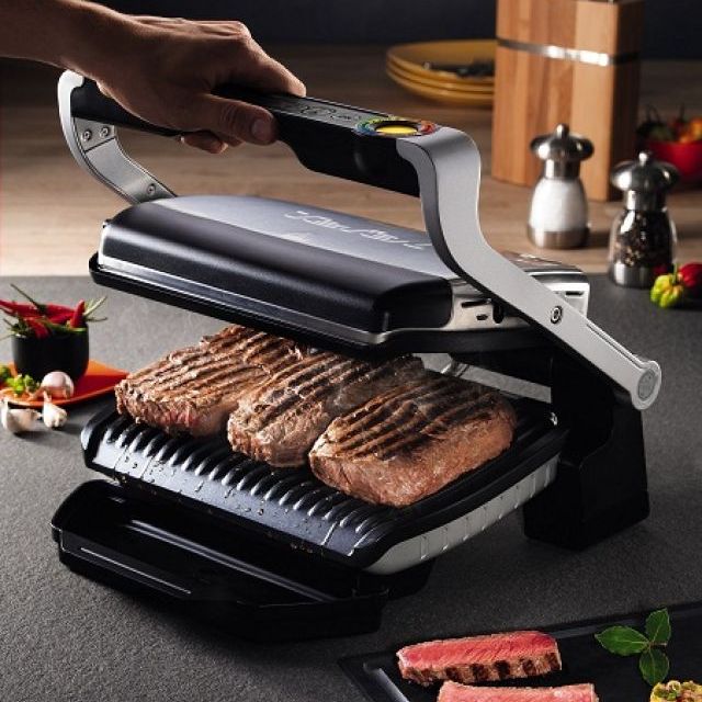  Tefal OptiGrill, placerea unui gratar preparat perfect