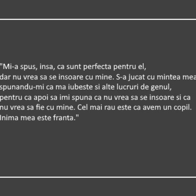 10 mirese povestesc ce inseamna sa fii parasita in ziua nuntii: Am un gol in suflet care nu va fi umplut niciodata!