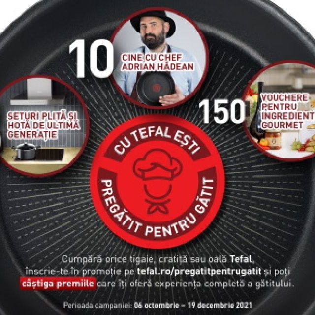 Cu Tefal esti pregatit pentru gatit