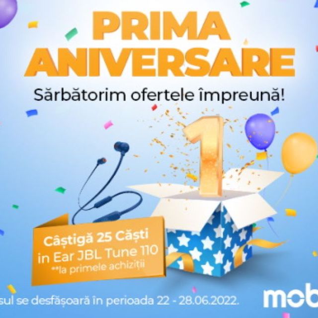 Magazinul online Mobino.ro aniverseaza un an pe piata din Romania!