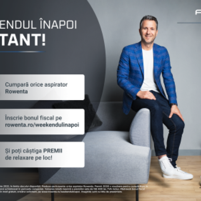 Andi Moisescu este noul brand ambasador Rowenta Romania