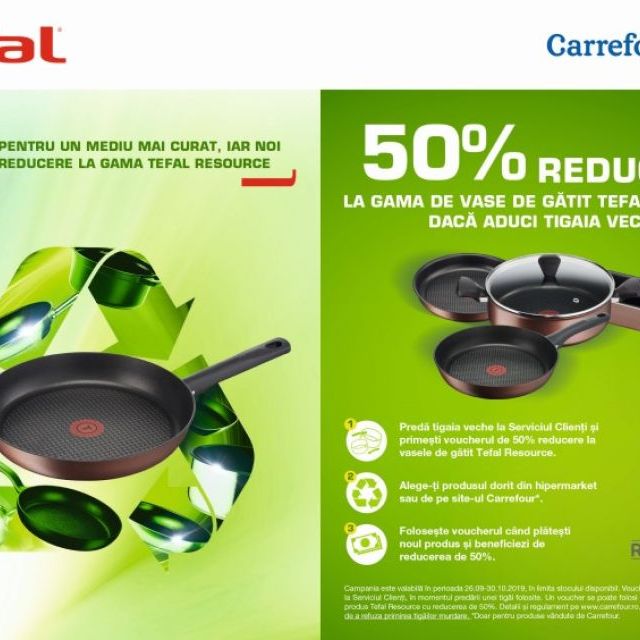 Tefal Resource - Tu reciclezi, noi te rasplatim!