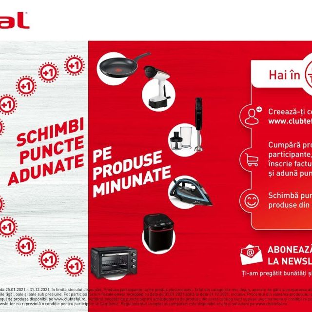 Club Tefal continua si in 2021 cu noutati si inspiratie