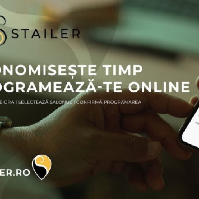 Stailer este aplicatia care are grija de programarile tale la saloanele de hair&beauty 