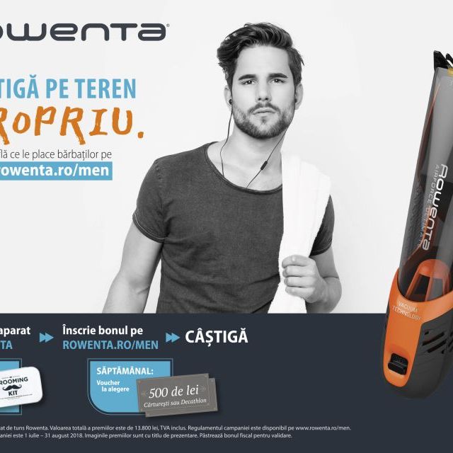 Castiga cele mai cool premii cu Rowenta
