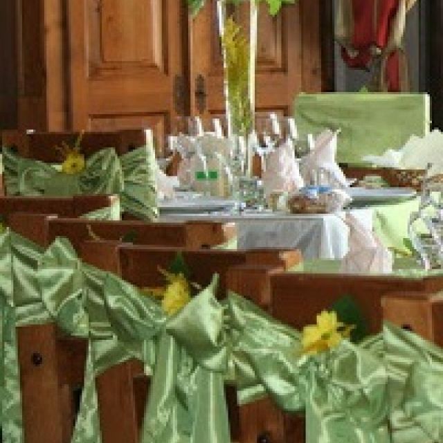 Decoratiuni nunta: cele mai frumoase modele cu verde