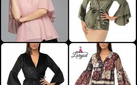 Larysa.ro - Bluze dama potrivite pentru tinute casual si elegante