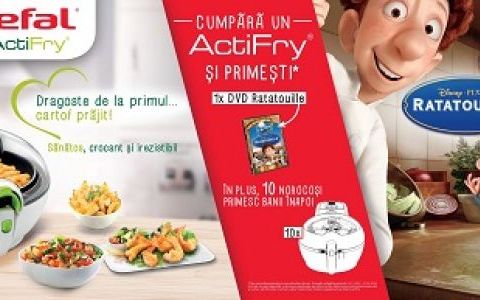 Tefal ActiFry  Sanatos, crocant si irezistibil