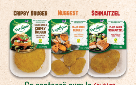 Verdino Green Foods anunta investitii de 4 milioane de euro in dezvoltarea brandurilor din portofoliu si mizeaza pe diversificarea produselor plant-based