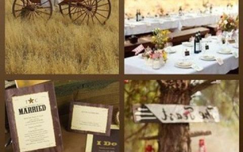 Nunta rustica: invitatii, accesorii, decoratiuni si buchete
