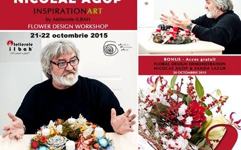 Celebrul florist Nicolae Agop pentru 3 zile in Romania!