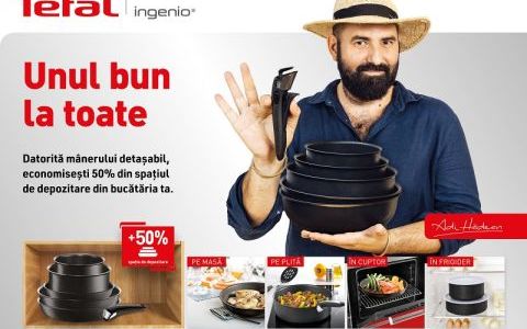 Versatilitate si ergonomie cu Tefal Ingenio