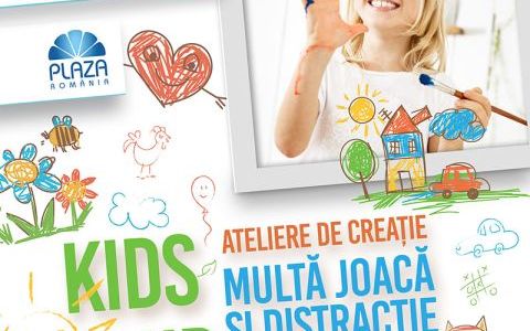 Kids Club dezvolta abilitatile creative ale  copiilor, la Plaza Romania 