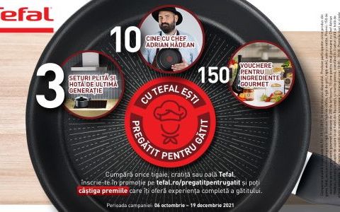 Cu Tefal esti pregatit pentru gatit