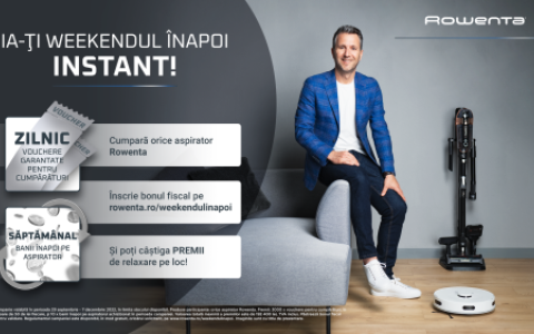 Andi Moisescu este noul brand ambasador Rowenta Romania