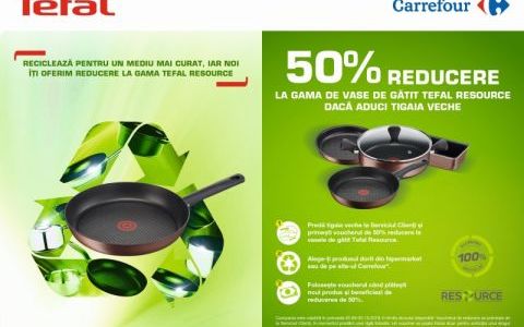 Tefal Resource - Tu reciclezi, noi te rasplatim!