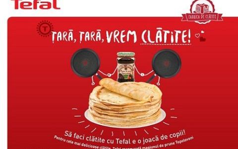 Fabrica de Clatite Tefal. Tara, tara vrem clatite!