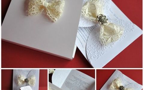 Invitatiile handmade, intre creativitate si rafinament 