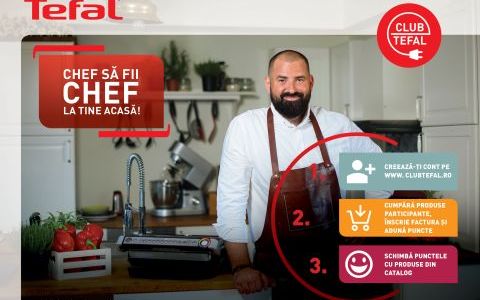 Inscrie-te in Club Tefal, acumuleaza puncte si alege-ti  produsele din catalog