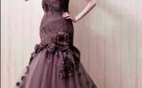 Noul trend: rochia de mireasa colorata