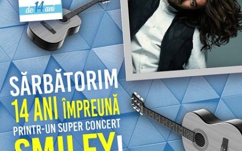 Super-concert Smiley la aniversarea a 14 ani de Plaza Romania